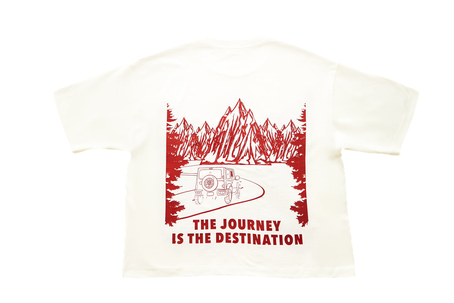 "JITD" - Boxed & Cropped T-Shirt