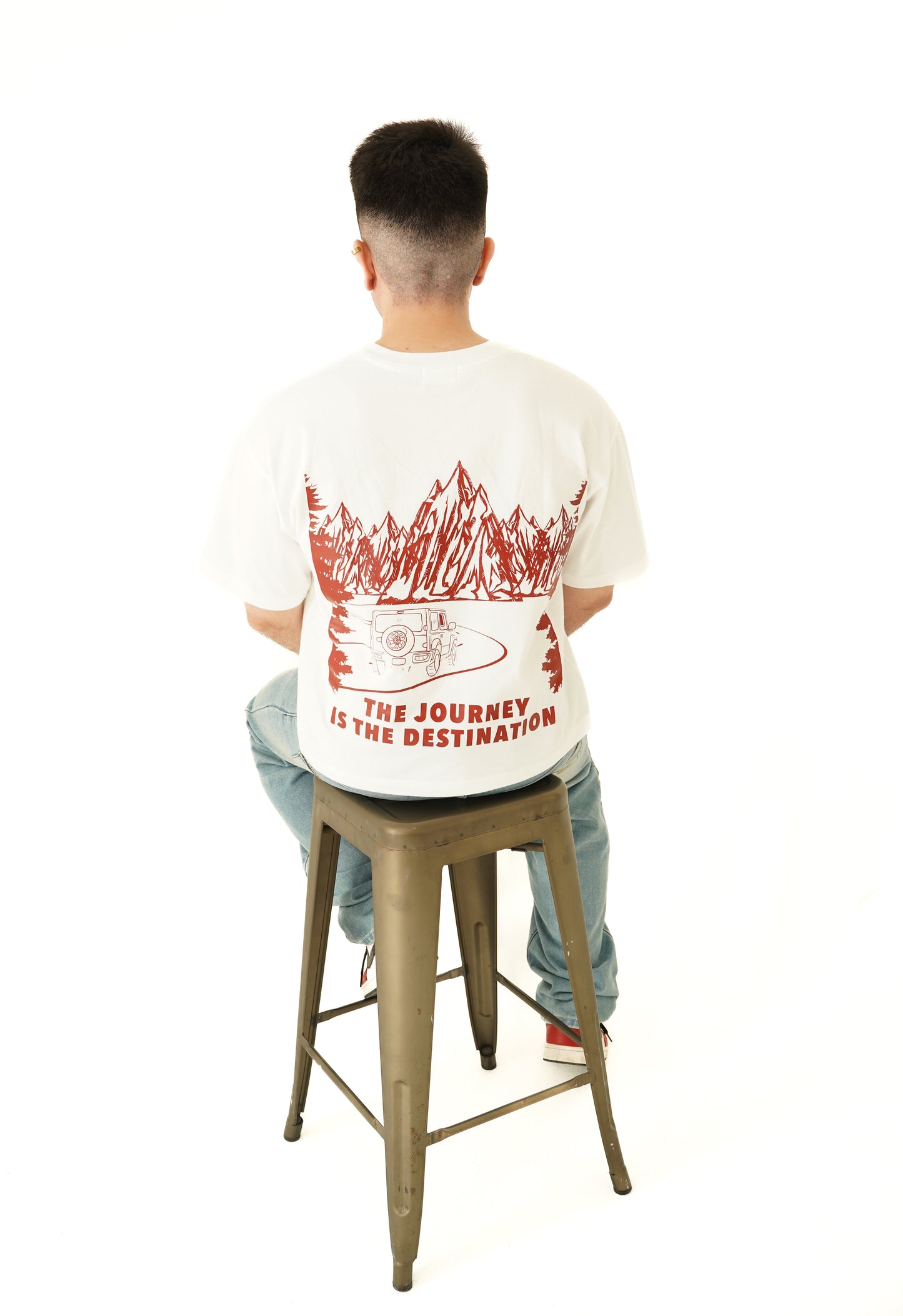 "JITD" - Boxed & Cropped T-Shirt
