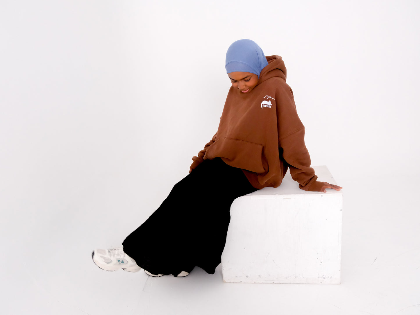 Mountain Town Hoodie - Brown